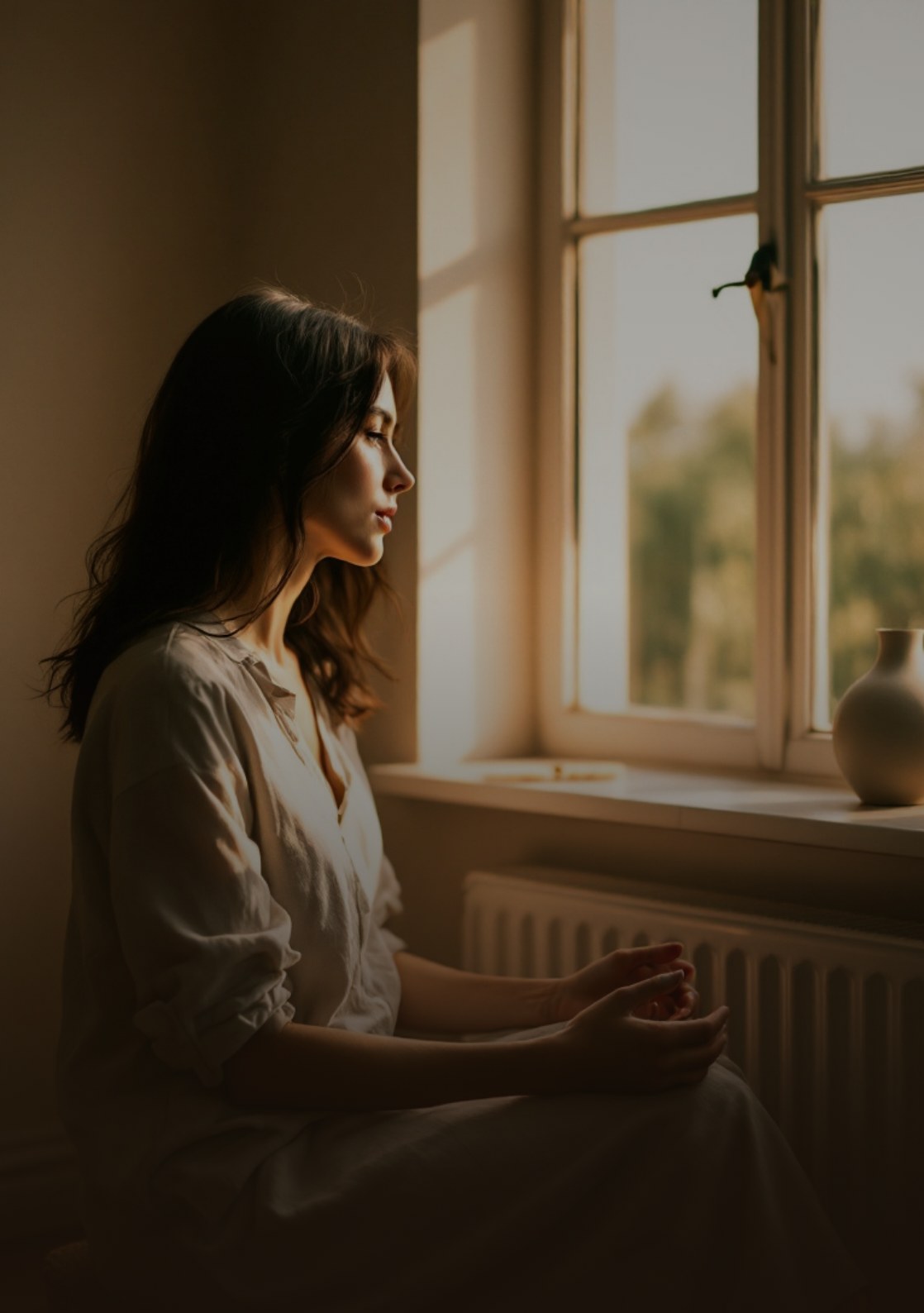 The woman who does not know how to receive help